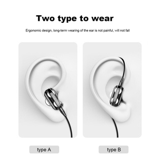 MAYSHOW In-Ear Auriculares Deportivos 3.5mm Con Cable Doble Altavoz Con Micrófono Soporte De Llamada Dual Drive Estéreo 4D Bass/Multicolor (6)