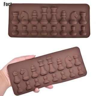 [Interfunfact] 1 pza moldes de silicona para Chocolate de ajedrez/decoración de pasteles/utensilios de cocina [caliente] (5)