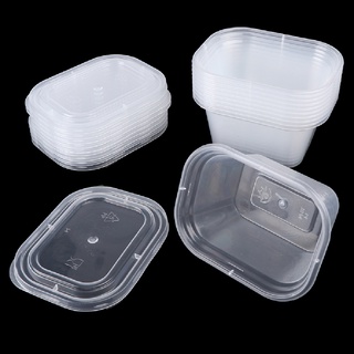 [Yorozuya] 10 piezas de 100 ml caja de contenedor cuadrado DIY plastilina Set para paquete de arcilla juguetes de manualidades