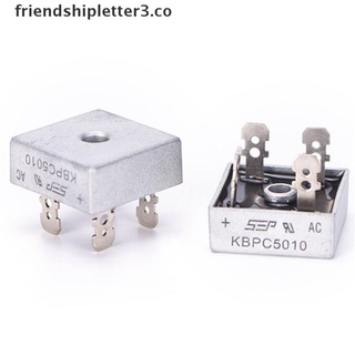 [friendshipletter3.co] 50a 1000v carcasa metálica monofásico diodo bridge rectificador kbpc5010.