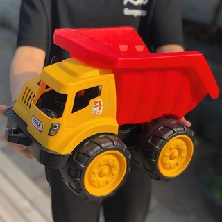 Juego de juguetes de ingeniería resistente a caídas excavadora grande gruesa coche de juguete para niños excavadora de juguete para playa