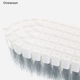 [Onewsun] Cepillo de limpieza estufa de cocina cepillo de limpieza Flexible piscina bañera cepillo de azulejos (6)
