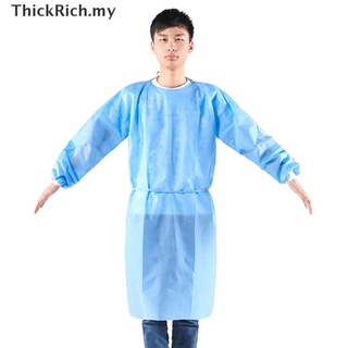[thickrich] Ropa quirúrgica desechable no tejida a prueba de polvo ropa de aislamiento ropa MY