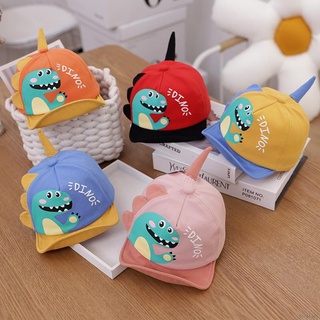 Lovekids gorras de bebé de dibujos animados en forma de dinosaurio para niños sombrero de sol verano niños niñas cubo sombrero (1)