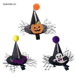 spa halloween diadema bruja mini sombrero puntiagudo aro de pelo fiesta de navidad disfraz cosplay headwear decoraciones accesorios