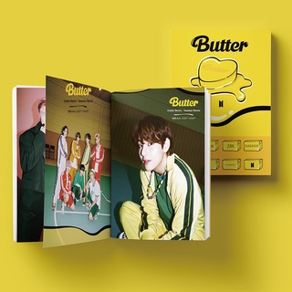 2021 kpop bts mantequilla mini álbum de fotos libro de álbum (3)