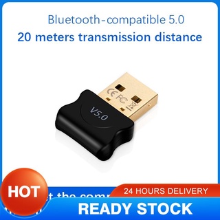en stock 5.0 bluetooth compatible con adaptador usb transmisor para pc receptor de ordenador portátil auriculares impresora de audio dongle receptor hometoy