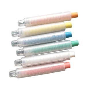 Spt - soporte para bolígrafo de tiza transparente, ajustable, de diámetro, lavable, reutilizable para escuela, aula, oficina (1)