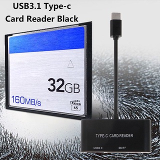 usb 3.1 tipo c usb-c a micro sd lector de tarjetas adaptador tf macbook pc móvil otg