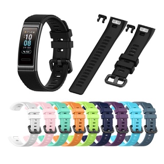 Disponible-- correa de reloj de silicona deportiva para Huawei Band 3/Band 3 Pro/Band 4 Pro pulsera de repuesto suave de moda pulsera