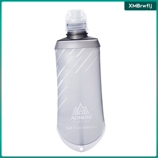 botella de agua plegable para correr, paquete de hidratación saludable, bolsa de agua