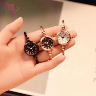 1 pza reloj De pulsera De cuarzo para dama niña estudiante/reloj De cuarzo redondo/regalo Vintage