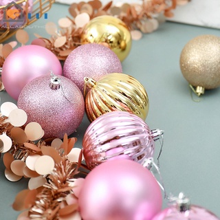 34pcs 4 cm árbol de navidad decoraciones bolas bola de navidad fiesta colgante adornos decoraciones de navidad para el hogar (5)