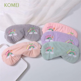 KOMEI-Parche Para Ojos , Diseño De Arcoíris Antifaz Para Dormir , Multicolor