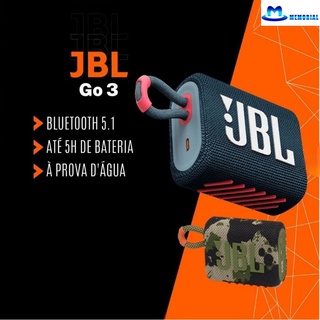 JBL GO3 Caixa Wireless Bluetooth 5.1 Speaker GO 3 Portable Waterproof Mini Speaker memorial