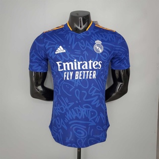 2021-2022 Real Madrid Away Player Version Soccer Jersey
