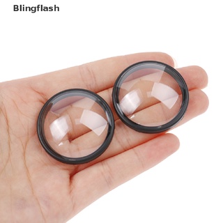 Blingflash 2 piezas de cubierta protectora acrílica para GoPro Max Protector de lente película protectora MY