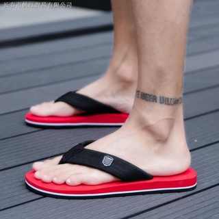 Zapatillas De Los Hombres s Verano Versión Coreana Tendencia Antideslizante Chanclas 2021 Nueva Moda Exterior Desgaste Personalizado Zapatos De Playa (3)
