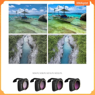 paquete de 6 filtros de lente mcuv cpl nd para dji mavic mini/mini 2 reemplazo de cámara (7)