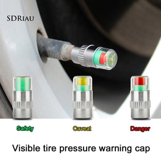 4 pzs monitor de presión de neumáticos/monitor de presión de neumáticos/sensor de alerta/tapas de válvula