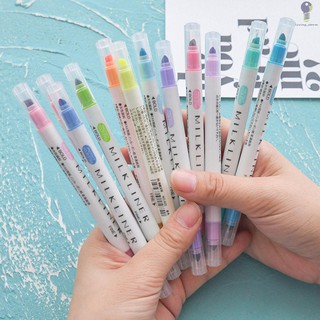 Marcador de doble punta Maker arte pintura pluma con colores caramelo para cepilladora diario diario cuenta de mano