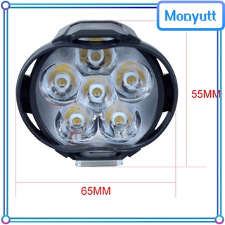 [Moayutt] 1 par de faros delanteros LED DC 9V-85V para motocicletas, Motos, ATVs, UTVs, Scooter