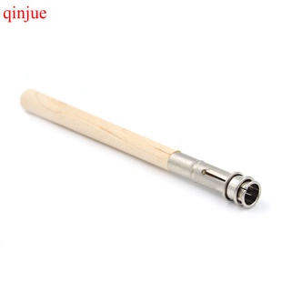 QINJUE 5Pcs extensor de lápiz ajustable de madera alargador titular de pintura herramienta de dibujo (2)