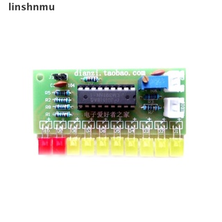 [linshnmu] 1pcs lm3915 10 segmentos indicador de nivel de audio diy kit m58 caliente [caliente]
