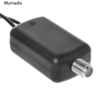[myriadu] amplificador de señal digital hdtv amplificador de señal amplificador de cable tv fox antena hd canal 25db.