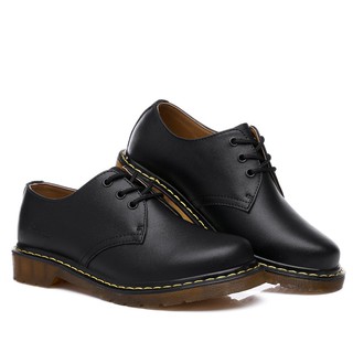 Los hombres de nueva inglaterra Dr.Martens Martin zapatos de cuero Real herramientas zapatos Crusty pareja Formal zapatos 1461 WPHOT preferido