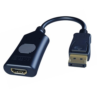 hadatallf.co Active Display Port DP to HDMI-compatible Adapter Cable 4K 60HZ Male to Female Connector