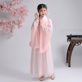 Listo Stock _ Disfraz De Niños Niñas Guzheng Rendimiento Disfraces Femeninos Hanfu De Hadas Chino Sty (1)