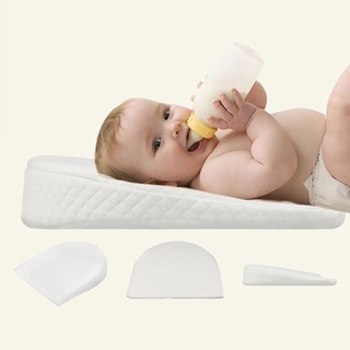 almohadas para dormir recién nacido anti bebé escupir leche cuna posicionamiento cuña almohada