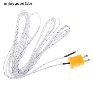 Enjoy2 1 pza cable Sensor De Temperatura Tipo K Termopar Sonda