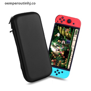TINHJ 1pc EVA Carrying Case for Nintendo Switch OLED Protective Case Storage Bag Cover .