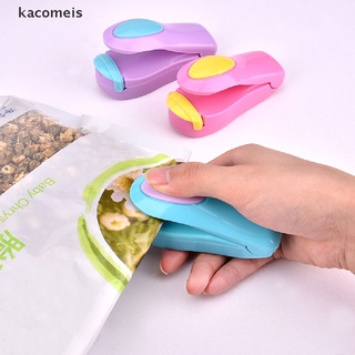 [kacomeis] paquete sellador portátil mini máquina de sellado de alimentos de cocina snack clip sellador de calor gyjx