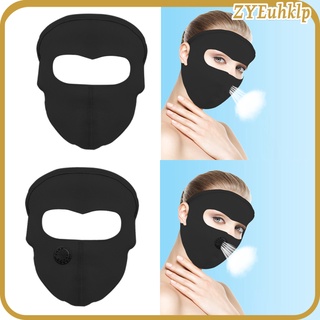 Cool Slik Cotton Full Face Mask Women Men Anti UV Adult Ski Face Shield Breathable Comfortable Cover Wind Proof for Camping Walking Running Jogging (1)