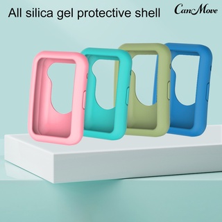 Protective Shell Soft Silicone Shockproof Watch Frame Protector Cover for Huawei Watch Fit