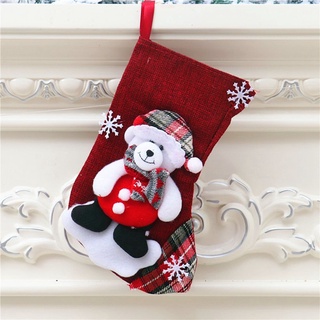 Tianyun Bolsa De dulces con colgante De navidad decoración navideña/fiestas/navidad (2)