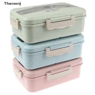 [tai] fiambrera niños picnic caja de desayuno microondas cajas de 3 compartimentos sdg (8)