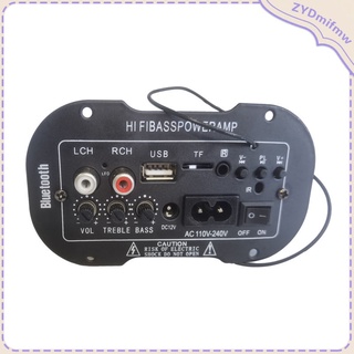 Small 5" 220V Power Bluetooth Audio Hi-Fi Bass Mini Amp, Radio Audio TF/USB