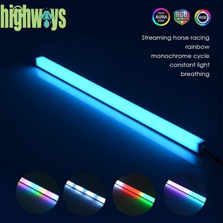 freezemod 5v 3pin chasis rgb led tira aura magnética color atmósfera lámpara (3)