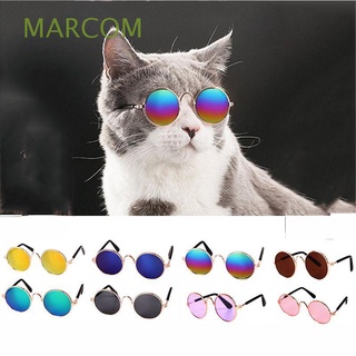 MARCOM Accesorios Para Perros/Lentes Multicolores Para Mascotas/Gafas De Sol Fotos/Suministros De Gato/Perro Encantador Multicolor