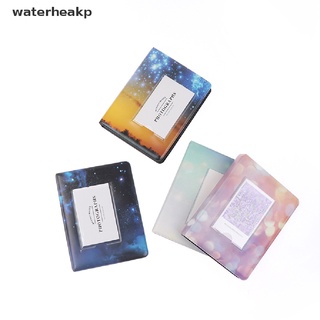 (waterheakp) 64 bolsillos mini álbum de fotos caso para fujifilm instax mini 11 cámara de 3 pulgadas película en venta