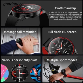 g.co IP68 Waterproof Smart Watch Men Sports Fitness Tracker Heart Rate Monitor Bluetooth-compatible 5.0 Full Touch Screen Smartwatch