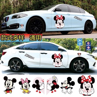 Mickey Mouse - pegatinas para coche, diseño de Mickey Minnie (1)