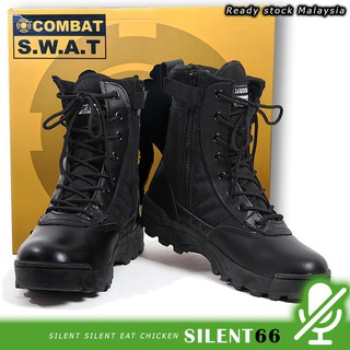 Original Sparta Combat SWAT Boots Tactical Outdoor Hiking Kasut Operasi Pdrm Askar Penguatkuasa