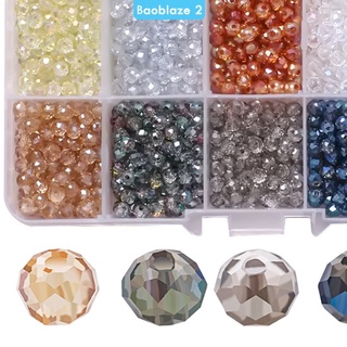 [Baoblaze2] cuentas de cristal para pulseras de bricolaje hechas a mano, collares para hacer hallazgos
