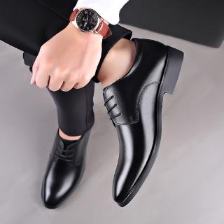 Spot business Zapatos De Cuero Formales Para Hombres Boda , Individuales Elevados Trabajo , (3)