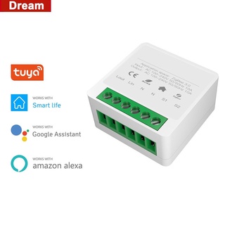 Mini ZigBee graffiti smart switch on/off device home Tuya Alexa Google dreaming01 . co
